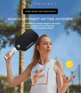 Chifory alta calidad 3K fibra de carbono 16mm Honeycomb Hole Pickleball Paddle Set entrenamiento deportivo duradero personalizable para niños - Product Image 6