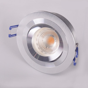 Lampada da Soffitto Moderna in Alluminio con LED COB MR16, Faretto ad Alta Intensità a Montaggio Incassato, Angolo di Illuminazione 38 Gradi - Product Image 4