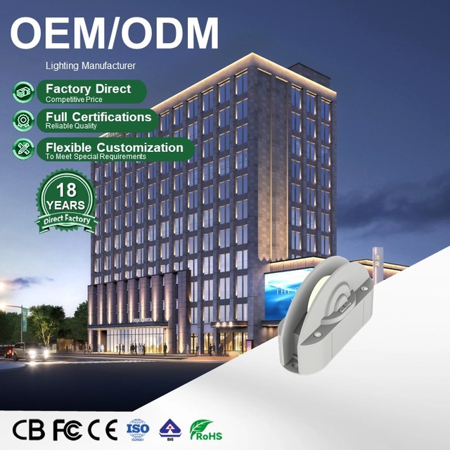 360Degree Rotating Exterior Wall Decorative Led Window Sill Light Aluminum Led Windowsill Light for KTV Hotel Club