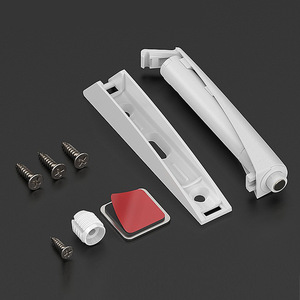 Cabinet <b>Door</b> <b>Spring</b>-Loaded Mechanism 3904 Bouncer White Easy Installation Silent Built-In Magnetic Handle-Free Drawer - Product Image 1