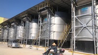 Tour de Fermentation de Fumier de Poulet et de Déchets Alimentaires Mingjiang pour Compostage, Machine à Engrais Organique en Acier Inoxydable 8-10m³/jour