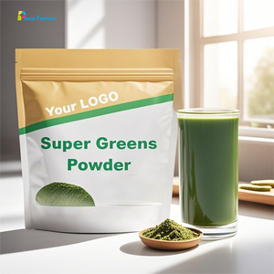Integratore di supporto immunitario per bevande energetiche Super verdi in polvere per la salute dell'intestino del fegato - Product Image 2