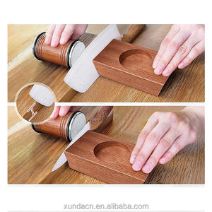 Round Manual Kitchen <strong>Knife</strong> Sharpening Kit Angle Tumbler Ceramic Diamond <strong>Knife</strong> <strong>Sharpener</strong> - Product Image 6