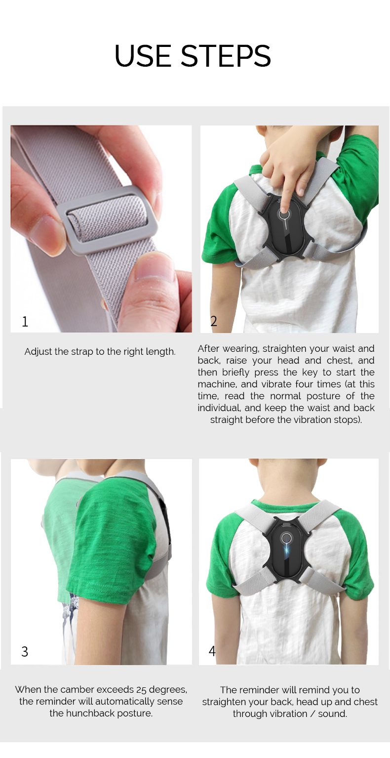 Kyphosis Back Shoulder Postural Posture Straight Straightener Upright Spinal Brace