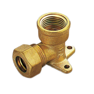 TIEMME 3 trous bride coude joint torique 16X1/2 NPT filetage raccord rapide raccords en cuivre pour soudure sous vide plastique PP tête coulée - Product Image 2