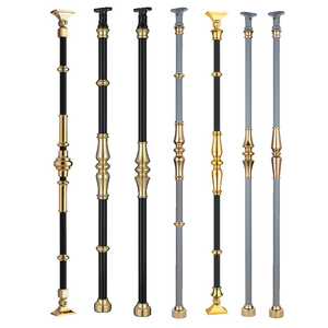 Rampe d'<span class=keywords><strong>escalier</strong></span> durable au design moderne luxueux pour rampe d'<span class=keywords><strong>escalier</strong></span> de villa Colonne de fleurs élégante - Product Image 4