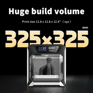 Imprimante 3D FDM QIDI TECH X-MAX 3, impression rapide automatique à 600 mm/s, WIFI industriel, nivellement automatique, grande taille 325*325*325 mm - Product Image 5