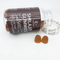 DUOZI OEM Gummies naturels au Shilajit avec Chaga, Ashwagandha, Vitamines B12 et D2 – Complément alimentaire à base de plantes
