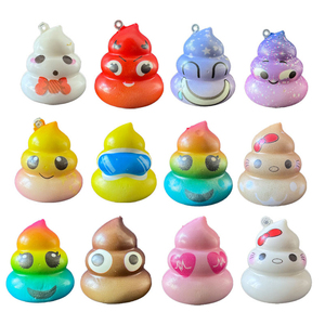 Khuyến mãi PU bọt poop Kawaii mềm ướt Mini chậm tăng áp lực cứu trợ bóp đồ chơi Quà tặng cho trẻ em - Product Image 2