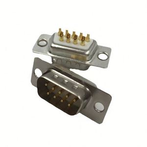 Conector Hembra D-SUB 2V2 de Alta Potencia, Ángulo Recto, Tipo DIP con 2 Pines para PCB - Product Image 6