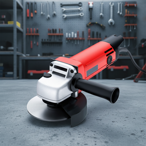 <span class=keywords><strong>Mini</strong></span>-meuleuse d'angle professionnelle industrielle légère avec cordon pour le polissage et le meulage de carreaux DIY - Product Image 3