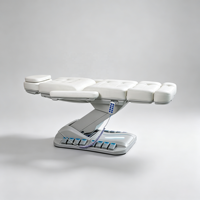 Table de massage multi-moteurs réglable pour salon et spa, lit de beauté chauffant