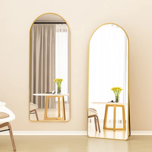 Cửa Hàng Quần áo sử dụng Gương treo tường Gương trang điểm đứng sàn lớn gương cong dài - Product Image 2
