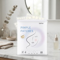 Patchs Hydrocolloïdes Anti-Acné à l'Huile d'Arbre à Thé, Autocollants Naturels pour Boutons, Traitement Localisé des Imperfections pour le Visage, Vente en Gros OEM Personnalisée