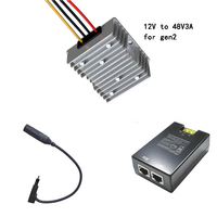 Pour Starlink Gen2/gen3 Gigabit 150W POE Injecteur 48-57Vdc 48-57V POE Out 6KV Surge