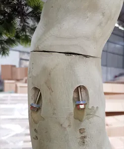 高さ2mの生きた松の木屋内盆栽植物家の装飾のための人工松の木