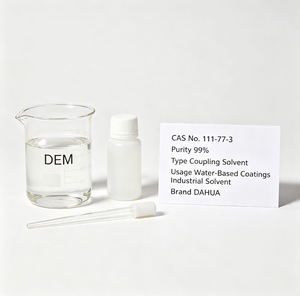 Monoetilenglicol de dietileno de grado industrial (DEG) 99% de pureza, líquido incoloro CAS 111-77-3, disolvente de acoplamiento para base acuosa - Product Image 1
