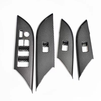 Accessoires de voiture Offre Spéciale Kit de garniture intérieure décoration Premium ABS fibre de carbone pour Toyota Fortuner 2016-2021