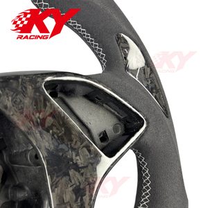 For Chevrolet 2014-2019 Corvette C7 Stingray ZR1 Z06 Z51 Racing Custom Forged Carbon Fiber Steering <b>Wheel</b> for Camaro SS - Product Image 3