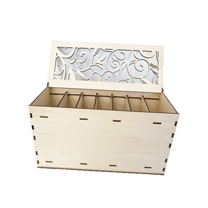 Boîte à graines en bois, boîte à graines en bois artisanale, accessoire <span class=keywords><strong>de</strong></span> jardin en bois naturel, boîte à graines - Product Image 1