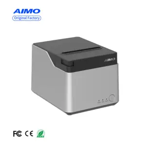 Printer tagihan penerimaan QF300 baru 80mm termal 260mm/S tanpa tinta tiket pesanan restoran pos printer tagihan