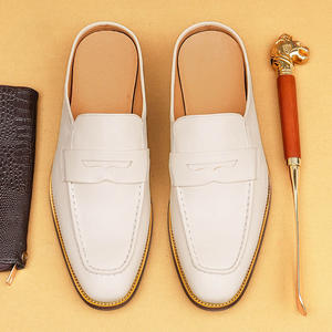 Zapatos Clásicos de Verano para Hombre, de Cuero PU, Cómodos, Transpirables, Antiolor, con Tacón Antideslizante, Entresuela y Suela de Goma, con Cordones Fáciles de Ajustar - Product Image 1