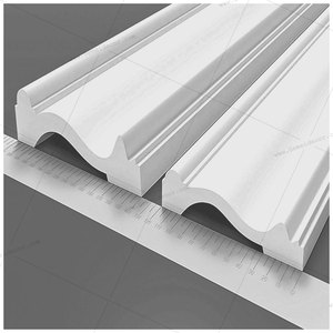 Moulures murales en uréthane de style américain |   Haute qualité et prix compétitif - Product Image 2
