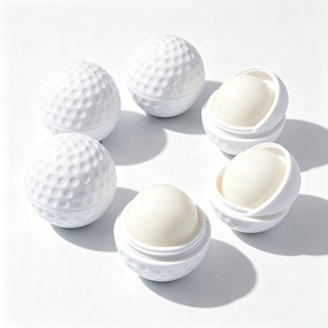 Baume à lèvres personnalisé avec logo de balle de golf 5g, hydratant, longue durée, imperméable, OEM, marque privée, vente en gros, cadeau pour événement - Product Image 2
