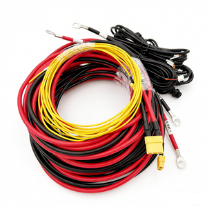 ชุดสายเคเบิลแบตเตอรี่ทางทะเลแบบกำหนดเอง สายไฟกำลังสูงสำหรับงานหนัก พร้อมขั้วต่อแบบวงแหวนและตัวเชื่อมต่อ - Product Image 1
