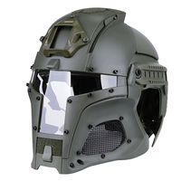 Casque de guerrier médiéval rétro en ABS+Nylon, version camouflage, vente directe du fabricant HL-97, accessoires tactiques pour la chasse en plein air