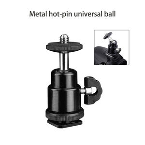 360-degree Aluminium Alloy Ptz Universal Metal Photography Ball Head <strong>for</strong> Ring <strong>Light</strong> - Product Image 4