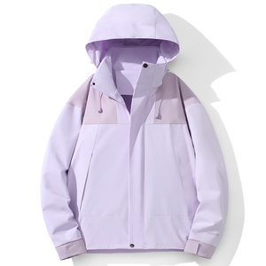 Aoyema hombres mujeres Color bloqueado bolsillo media cremallera pulóver 100% Nylon correr a prueba de viento <span class=keywords><strong>impermeable</strong></span> <span class=keywords><strong>Anorak</strong></span> chaqueta cortavientos - Product Image 3
