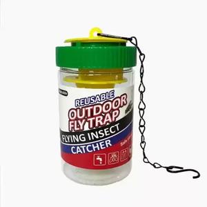 Trampa para Moscas de Plástico Directo de Fábrica, Botella Atrapa Moscas con Cebo Atractivo Reutilizable para Control de Plagas en Jardín, Granja y Restaurante - Product Image 1