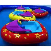 Bateau gonflable de pare-chocs de canard pour la piscine d'eau Bateau électrique de forme animale Jouets extérieurs d'eau pour des enfants et des adultes