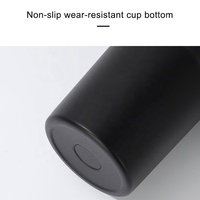 Logo personnalisé anti-fuite flip paille tasse à café en acier inoxydable réutilisable à double paroi 40oz gobelet avec poignée
