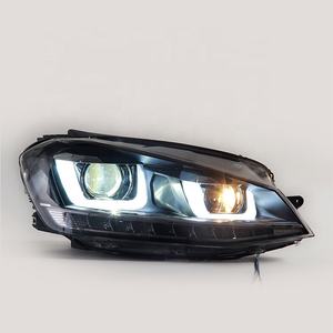 Faro LED lente DRL doppio fascio Bi-Xenon HID fari per VW <span class=keywords><strong>Golf</strong></span> 7 MK7 2013 <span class=keywords><strong>2014</strong></span> 2015 2016 2017 - Product Image 3