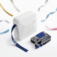 Cinta de Raso Imprimible Marklife R15 Inalámbrica de 203dpi con Batería de 1300mAh y Velocidad de Impresión de 20mm/s para Envolver Regalos y Etiquetas