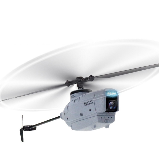 SJY-C127 Electric Plastic RC Helicopter 2.4G 6-Axis Gyro 4CH 720P HD Camera FPV Altitude Hold Optical Flow AI Remote Controller