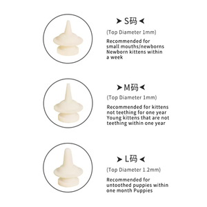 Nouveautés : Mangeoire personnalisée en silicone <span class=keywords><strong>pour</strong></span> animaux de compagnie, chat, chiot, <span class=keywords><strong>chaton</strong></span>, nouveau-né, sucette - Product Image 6