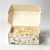 Commande personnalisée de petites quantités : boîtes cadeaux en carton imprimées sur mesure pour l'emballage et l'expédition