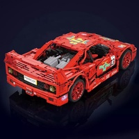 Mould King 13095 Kits de Voitures de Course Technologiques et Modèles d'Ingénierie MOC, Voiture de Sport de Collection, Cadeau pour Adultes, Ensembles de Blocs de Construction