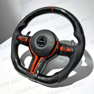 Volante Deportivo de Fibra de Carbono para <span class=keywords><strong>BMW</strong></span> F80 F10 F20 F30 F31 F32 M3 F07 M4 F82 X5 E92 E90, Actualización de Modelo Antiguo a Nuevo - Product Image 4
