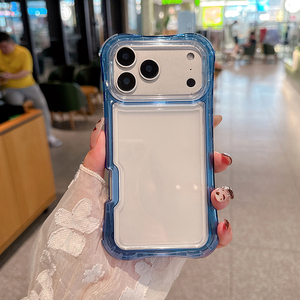 <span class=keywords><strong>เคส</strong></span>ป้องกันการตกใส3IN1ใหม่สำหรับ <span class=keywords><strong>iPhone</strong></span> 17 Air 16 15 14 PLUS <span class=keywords><strong>13</strong></span> <span class=keywords><strong>12</strong></span> PRO MAX PC + ฝาครอบกรอบป้องกันสีลูกกวาด TPU - Product Image 2