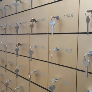 Schmuck Aufbewahrung sbox Vault Bank Depository Locker mit JZ-01 Dual Key Lock von Jin zheng
