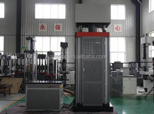 Computers teuerung Elektro hydraulische Universal prüfgeräte Verwendung kN Stahlstrang-Zug festigkeit prüfgeräte - Product Image 4