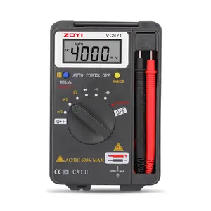 Mini Portable Universal ZOTEK VC921 Digital Akurat Pocket Multimeter 4000 Hitungan