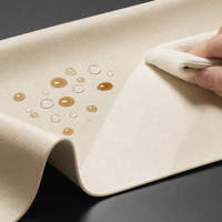 Cuir PU souple personnalisé à base d'eau, imperméable, résistant aux taches, aux plis et aux abrasions, facile à nettoyer, pour sièges de voiture, gants, chaussures