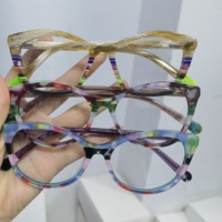 Top Acétate Stratifié Lunettes En Gros Fibre De Lunettes Cadres Vente Chaude Vogue Lunettes Cat Eye Forme Épais Acétate Métal Charnière