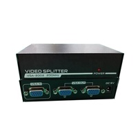 Divisor de vídeo VGA de alta definición al por mayor de fábrica 1 a 4 puertos 4x1 HD 200MHz conmutador VGA para monitor LCD PC TV