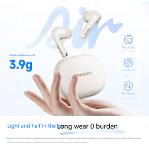 Audífonos Intrauditivos Inalámbricos TAT1320 con Cancelación de Ruido para Llamadas, Deportes y Juegos, Resistentes al Agua IPX-7, Carga Tipo C, Sonido TAT1320 True - Product Image 2